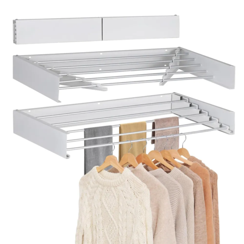 ২টি Foldable Clothes Hanger