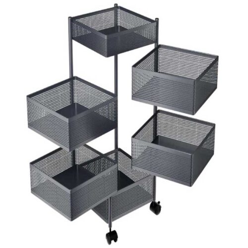 6 Layer XL Storage Tower (Vegetable – Fruits – Room) Square