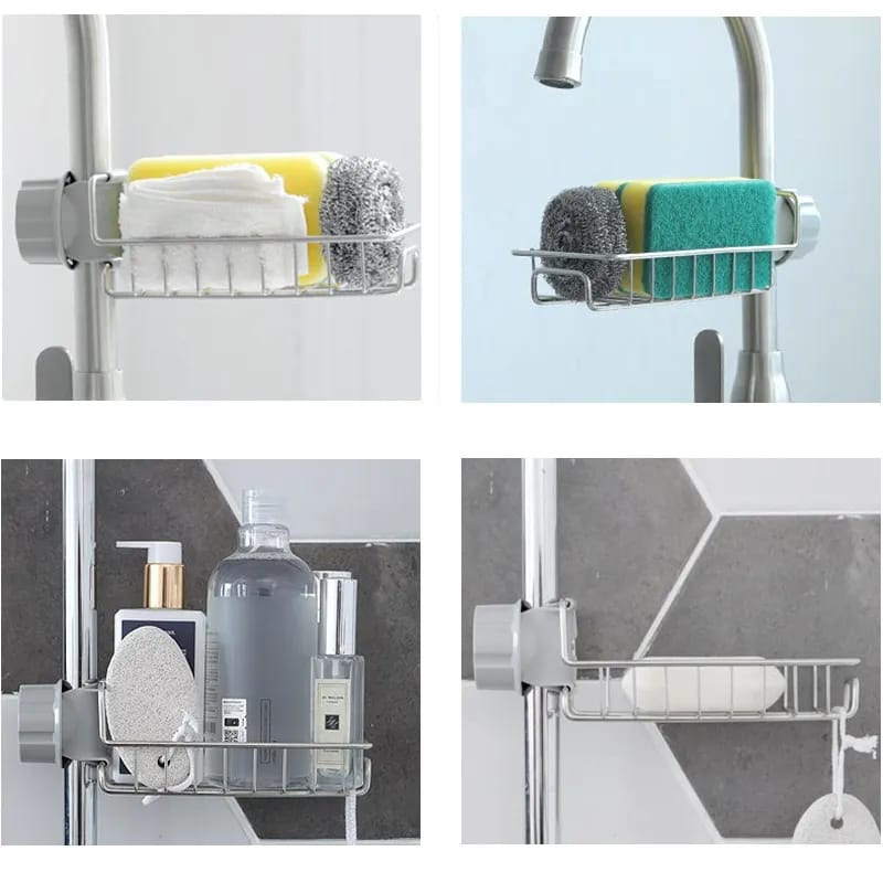 Stainless Steel Kitchen Premium Sink Organizer Holder - Image 3