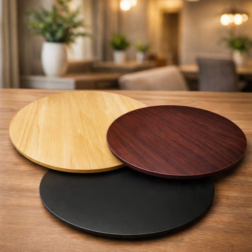2 Pcs Luxury Food Serving Dining Table Top l 360 Degree Rotation