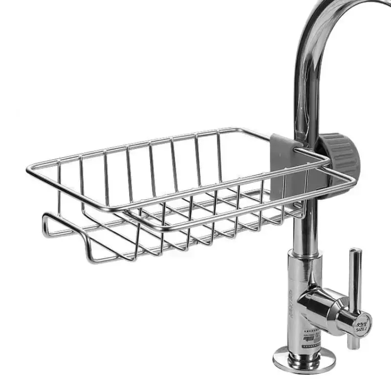 Stainless Steel Kitchen Premium Sink Organizer Holder - Image 5