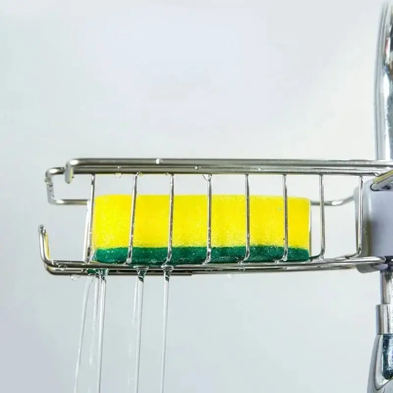 Stainless Steel Kitchen Premium Sink Organizer Holder - Image 4